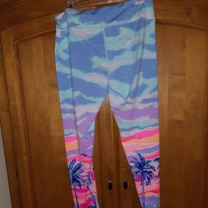 Pink Sunset Engineered Luxletic leggings